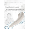 Бесконтактный клиторальный стимулятор WOMANIZER PREMIUM белый/хром WZ09JB0100